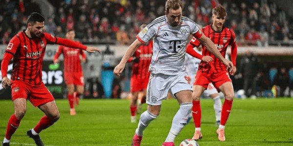 德甲射手榜：凯恩19球领跑！昂达夫、迪亚斯、伯卡特8球并列第2！